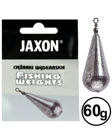 Ciężarek Jaxon Łezka Z Krętlikiem 60g 1szt.