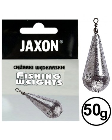 Ciężarek Jaxon Łezka Z Krętlikiem 50g 1szt.