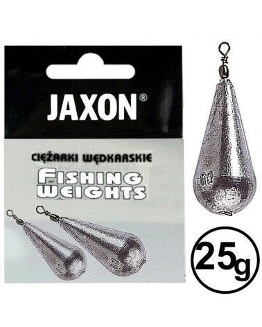 Ciężarek Jaxon Łezka Z Krętlikiem 25 2szt.