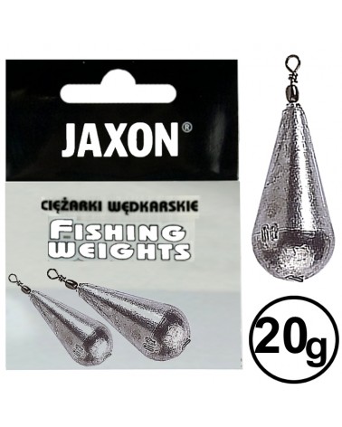Ciężarek Jaxon Łezka Z Krętlikiem 20 2szt.