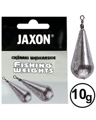 Ciężarek Jaxon Łezka Z Krętlikiem 10 2szt.