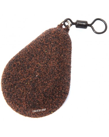 Ciężarek Karpiowy Undercarp Gruszka Z Krętlikiem Brązowy 100g