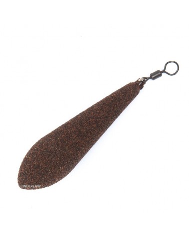 Ciężarek Karpiowy Undercarp Do Dalekich Rzutów Pocisk Z Krętlikiem Brązowy 120g