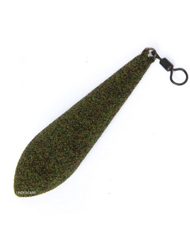 Ciężarek Karpiowy Undercarp Do Dalekich Rzutów Pocisk Z Krętlikiem Zielony 120g