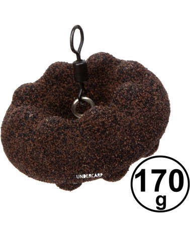 Ciężarek Karpiowy Do Wywózki Undercarp Ufo Z Krętlikiem Brązowy 170g