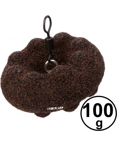 Ciężarek Karpiowy Do Wywózki Undercarp Ufo Z Krętlikiem Brązowy 100g