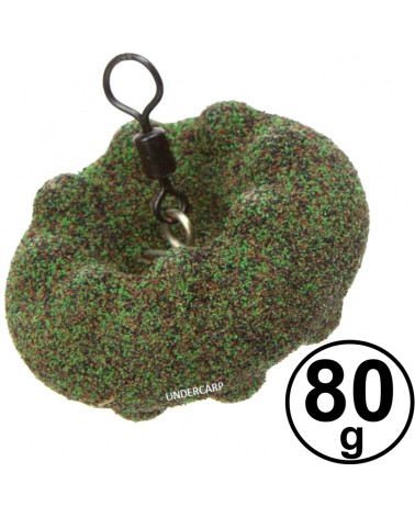 Ciężarek Karpiowy Do Wywózki Undercarp Ufo Z Krętlikiem Zielony 80g