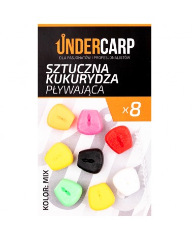 Sztuczna Przynęta Undercarp Kukurydza Corn Pływająca Mix Kolorów 10szt.