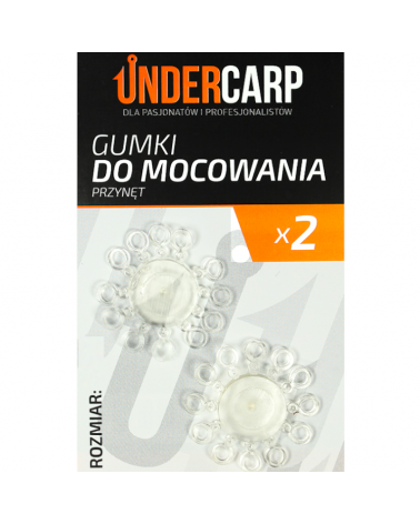 Gumki Undercarp Do Mocowania Przynęt Pelletu Dumbellsów 6mm 24szt.