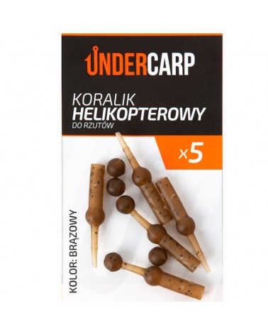 Koralik Undercarp Do Zestawów Helikoperowych Do Rzutu Brązowy