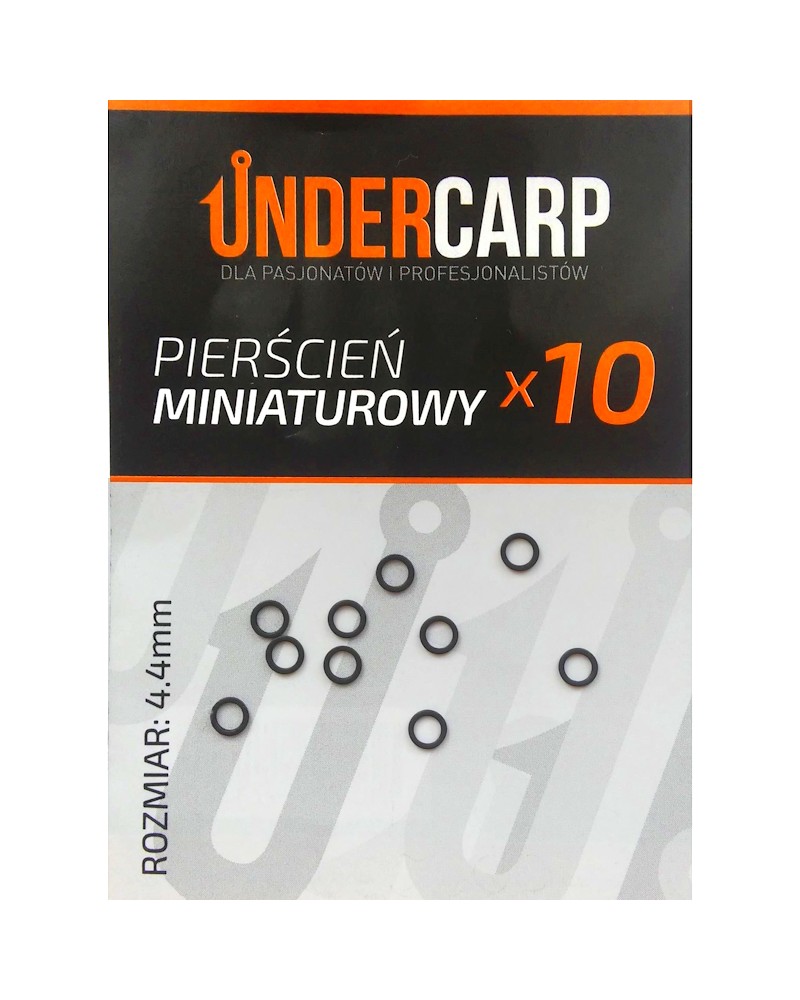 Pierścień Miniaturowy Undercarp Do Zestawów Karpiowych Mini Rig Rings 4.4mm 10szt.