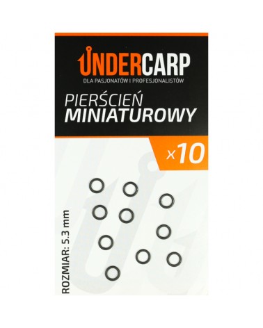 Pierścień Miniaturowy Undercarp Do Zestawów Karpiowych Mini Rig Rings 5.3mm 10szt.