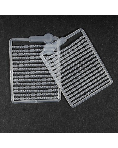 Stopery Undercarp Mikro Do Przynęt Kulek Dumbellsów Pelletu Ziaren Przezroczyste 2szt.