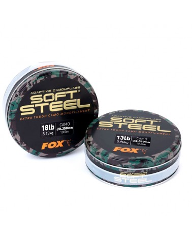 Żyłka Karpiowa Fox Adaptive Camouflage Soft Steel 0.31mm 13lb 5.9kg 1000m