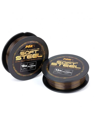 Żyłka Karpiowa Fox Adaptive Camouflage Soft Steel 0.31mm 13lb 5.9kg 1000m