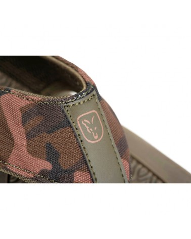 Klapki Japonki Wędkarskie Fox Flip Flop Camo Khaki Rozmiar 10/44