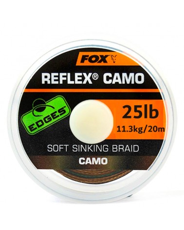 Plecionka Przyponowa Fox Edges Reflex Camo Soft Sinking  25lb 11.3kg 20m
