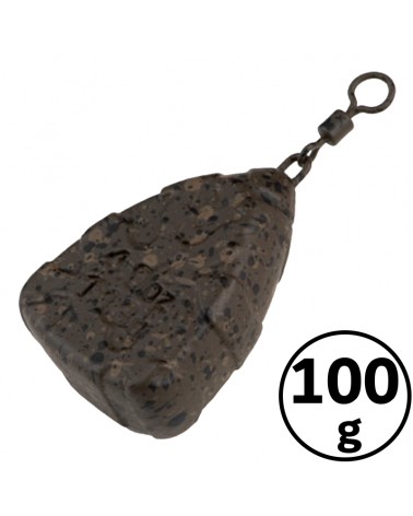 Ciężarek Karpiowy Z Krętlikiem Fox Edges Flat Pear Lead 3.5oz 100g