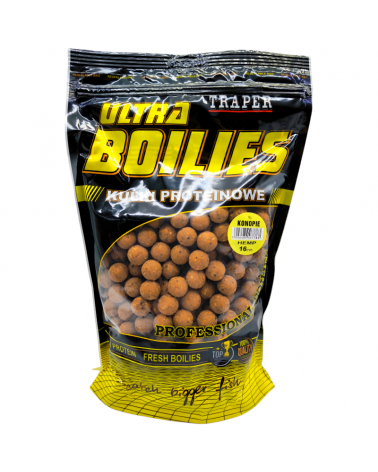 Kulki Proteinowe Traper Ultra Zanętowe Konopie 16mm 1kg