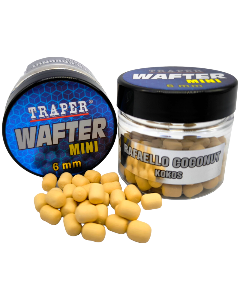 Dumbels Traper Mini Wafter Kokos Rafaello Coconut 6mm 15g