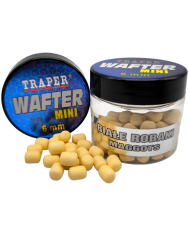 Dumbels Traper Mini Wafter Białe Robaki 6mm 15g
