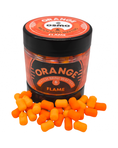 Przynęta Osmo Method Feeder Match Mini Wafters Orange Flame 6mm 50ml
