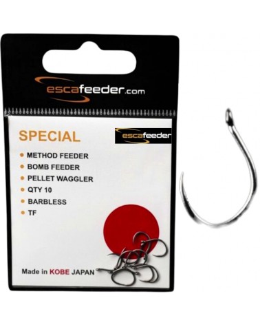 Haczyki Esca Feeder Method Special Bez Zadzioru Nr 10 10szt.