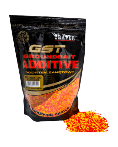 Dodatek Zanętowy Traper Pieczywo Fluo Mix Crushed Drobno Mielone 400g
