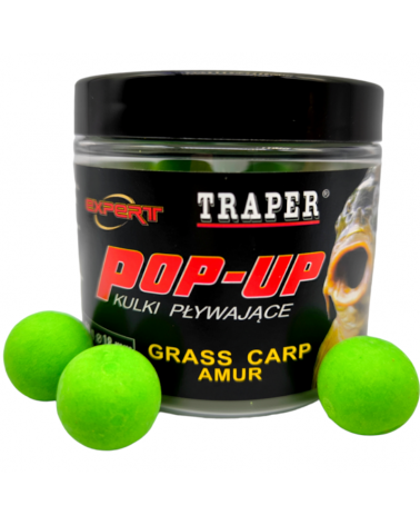 Kulki Proteinowe Traper Pływające Pop-Up Amur 18mm 50g