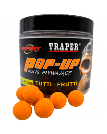 Kulki Proteinowe Traper Pływające Pop-Up Owoce Tutti-Frutti 12mm 50g