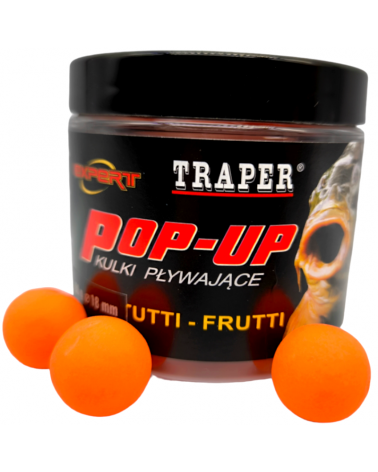 Kulki Proteinowe Traper Pływające Pop-Up Owoce Tutti-Frutti 18mm 50g