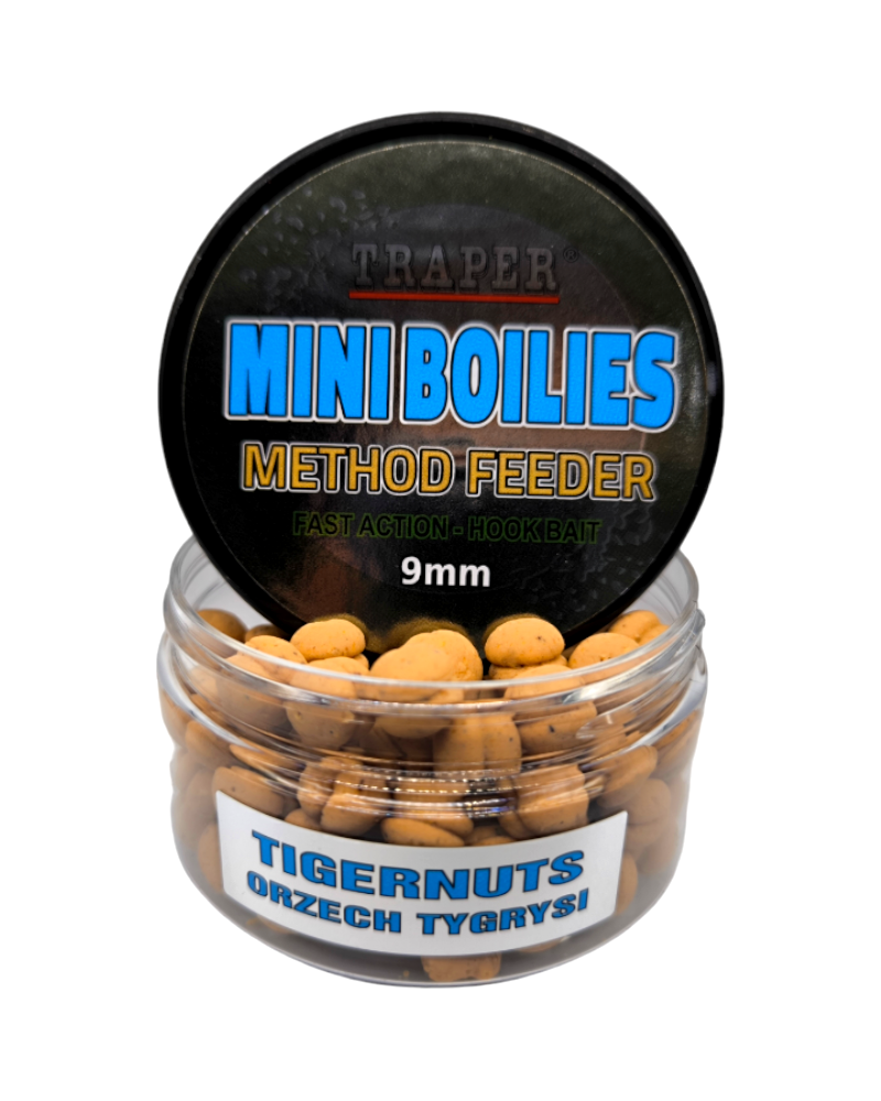 Kulki Traper Boilies Burger Method Feeder Orzech Tygrysi Tigernuts 9mm/50g