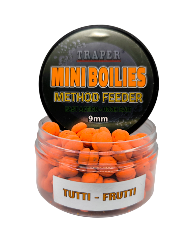 Kulki Traper Boilies Burger Method Feeder Owoce Tutti Frutti 9mm 50g