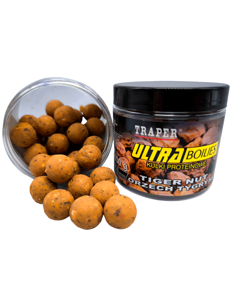 Kulki Proteinowe Traper Ultra Hakowe Orzech Tygrysi Tigernuts 16mm 100g