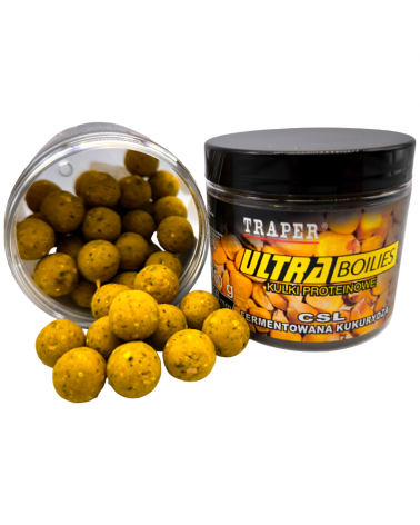 Kulki Proteinowe Traper Ultra Hakowe CSL Fermentowana Kukurydza 16mm 100g
