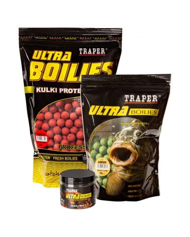 Kulki Proteinowe Traper Ultra Zanętowe Czosnek Garlic 16mm 1kg