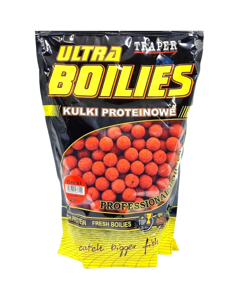 Kulki Proteinowe Traper Ultra Zanętowe Ochotka 20mm 1kg