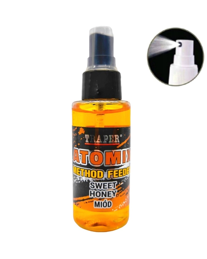 Atraktor Zapachowy W Sprayu Traper Atomix Method Feeder Miód 50ml 50g