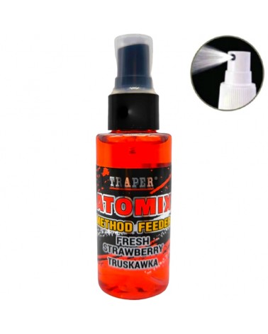 Atraktor Zapachowy W Sprayu Traper Atomix Method Feeder Truskawka 50ml 50g