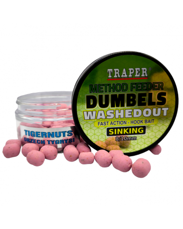 Dumbels Traper WashedOut Sinking 8-10mm/50g Orzech Tygrysi Tigernuts