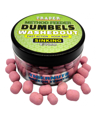 Dumbels Traper WashedOut Sinking 8-10mm/50g Orzech Tygrysi Tigernuts