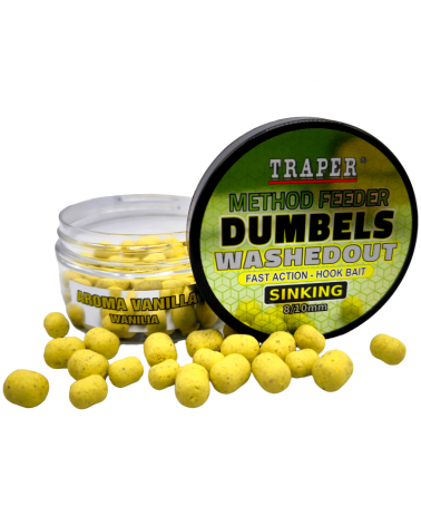 Dumbels Traper WashedOut Sinking 8-10mm/50g Wanilia Vanilla