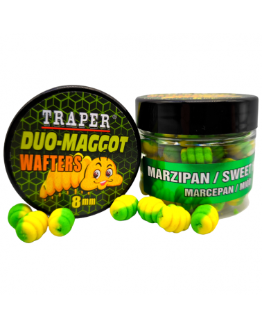 Wafters Traper Duo-Maggot Method Feeder 8mm 25g Marcepan/Miód Marzipan/Honey