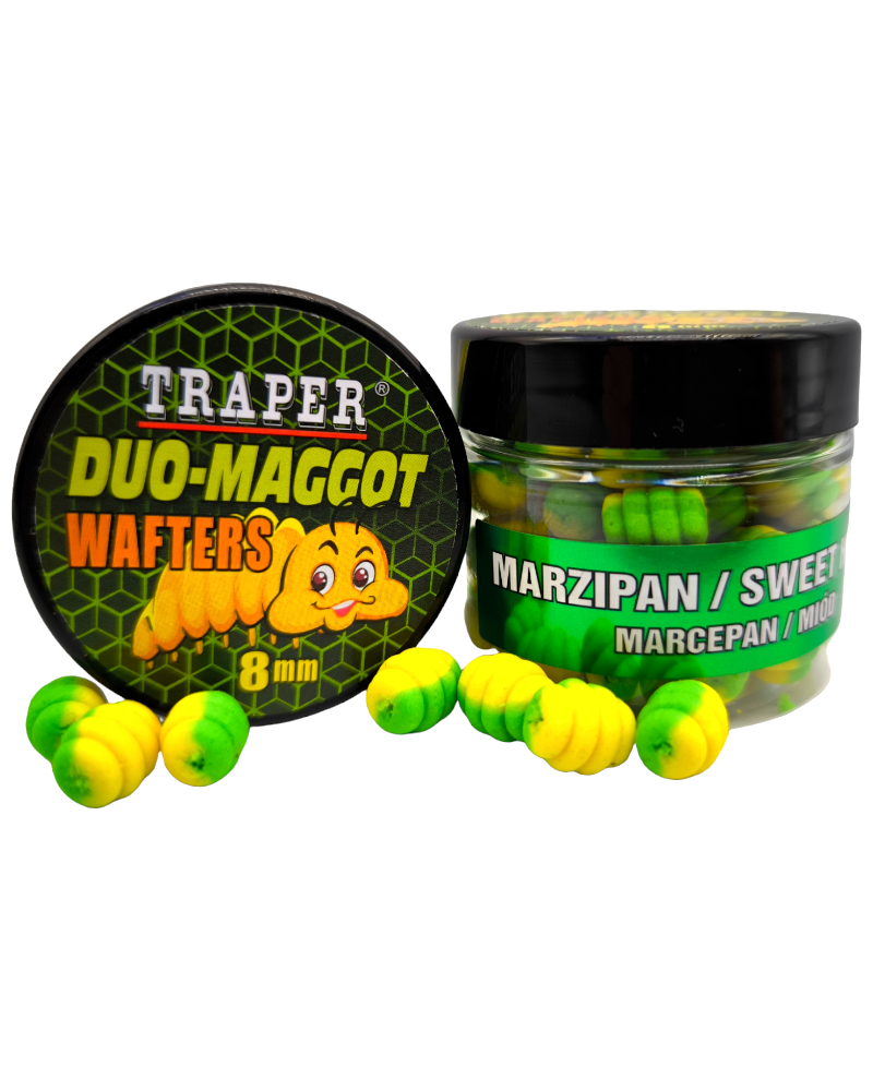 Wafters Traper Duo-Maggot Method Feeder 8mm 25g Marcepan/Miód Marzipan/Honey
