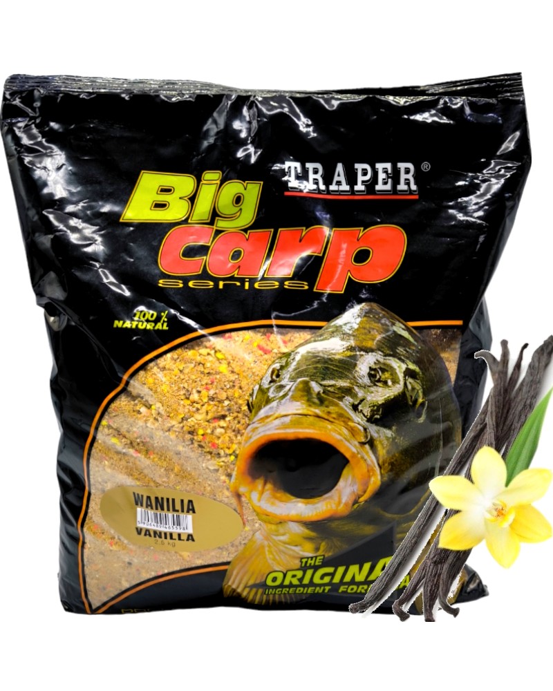 Zanęta Gruboziarnista Traper Big Carp Wanilia 2,5kg