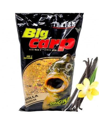 Zanęta Gruboziarnista Traper Big Carp Wanilia 1kg