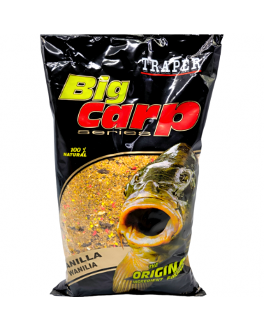 Zanęta Gruboziarnista Traper Big Carp Wanilia 1kg
