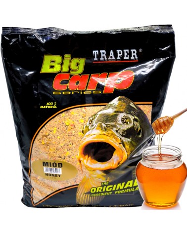 Zanęta Gruboziarnista Traper Big Carp Miód 2,5kg