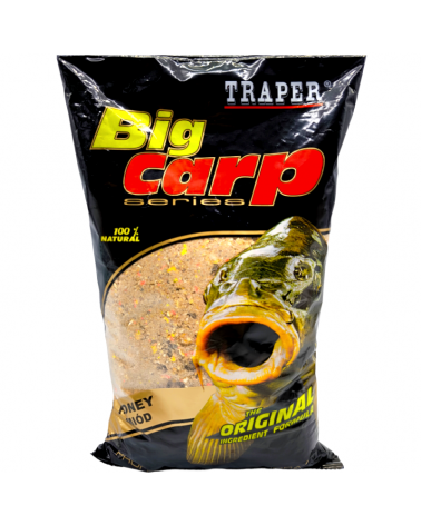 Zanęta Gruboziarnista Traper Big Carp Miód 1kg