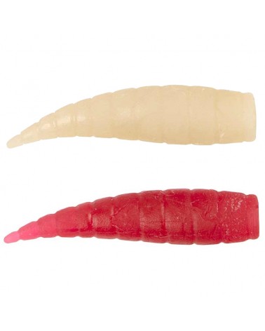 Przynęta Sztuczna Pływająca Robaki Fox Essentials Pop Up Maggots Red&White 20szt.